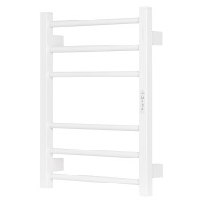 ARDESTO Рушникосушка електрична Square-TR K, 570х430х80мм, таймер-регулятор, сталь, білий матовий (61070006WM)