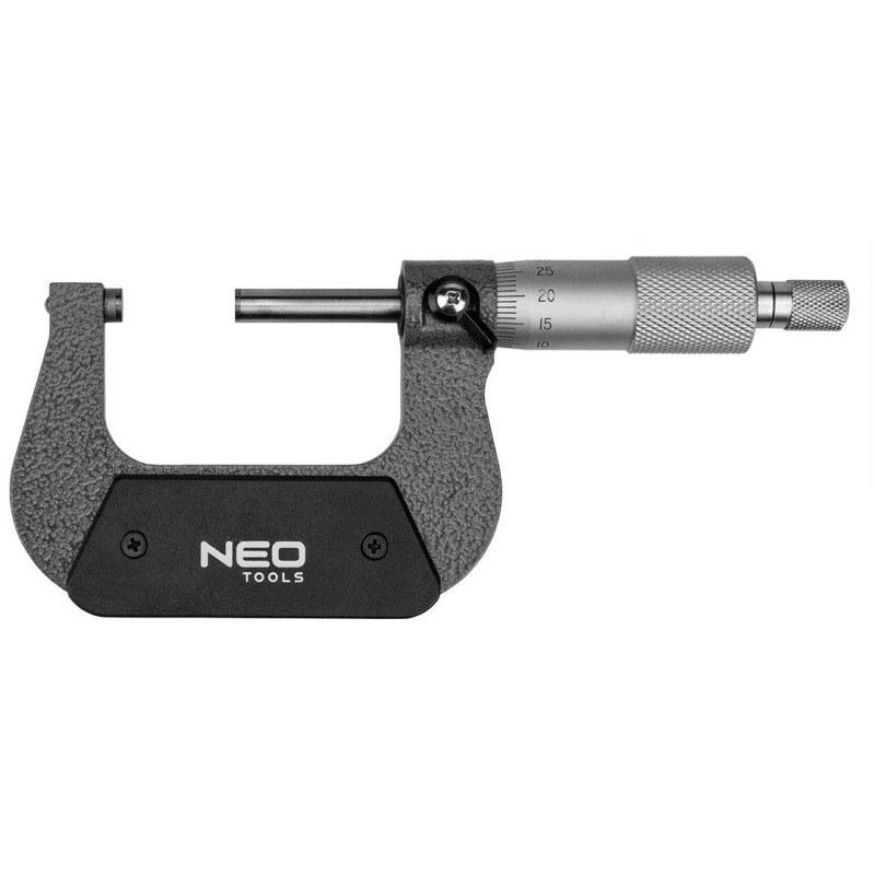Neo Tools Мікрометр з верн'єром 25-50 мм, ±0.01 мм/м (75-021)