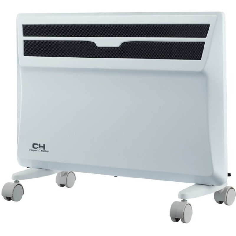 Cooper&Hunter Конвектор, 15м2, 1000Вт, електр. упр-ння, закр. нагрів. елемент, IP24, білий (CH-1000ES)