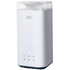 Cooper&Hunter Зволожувач повітря Grenada СH-2550T 5 л, 40 м2, 250 мл/г, ультразвуковий, верхня затока, гігростат, аромакапсула, підсвічування, білий (CH-2550T)