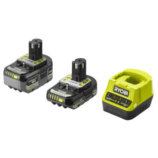 Ryobi Набір акумулятора та зарядного пристрою RC18120-242X ONE+, 18В, 2А•год+4А•год, ЗП Lithium+ (5133005961)