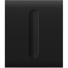 Ajax Кнопка центральна для одноклавішного вимикача димера CenterButton Dimmer 1-gang 2-way for LightSwitch, Jeweler, бездротовий, чорний (000051265)