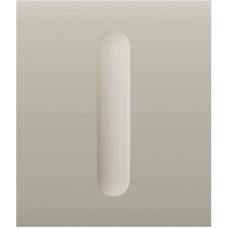 Ajax Кнопка центральна для одноклавішного вимикача димера CenterButton Dimmer 1-gang 2-way for LightSwitch, Jeweler, бездротовий, ivory (000051272)