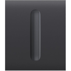 Ajax Кнопка центральна для одноклавішного вимикача димера CenterButton Dimmer 1-gang 2-way for LightSwitch, Jeweler, бездротовий, graphite (000051275)