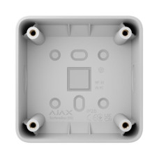 Монтажна коробка Ajax SurfaceBox, для вимикачів Ajax LightSwitch, розеток Ajax Outlet, біла (000053561)
