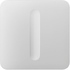 Ajax Кнопка для одноклавішного вимикача димера SoloButton Dimmer 1-gang 2-way for LightSwitch, Jeweler, бездротовий, білий (000051264)