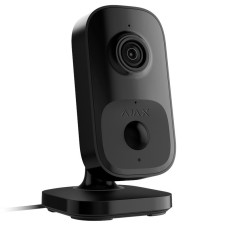 Ajax Камера відеоспостереження IndoorCam, внутрішня, 4мп, 110° вертикальний 60° горизонтальний, іч 8м, штучний інтелект, wi-fi, чорна (000053543)