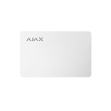 Картка Ajax Pass 1шт, Jeweller, безконтактна, білий (AP1PW)
