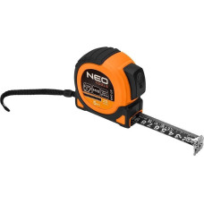 Рулетка Neo Tools Super Black, 5мx25мм, з фіксатором змотування, магніт (67-243)