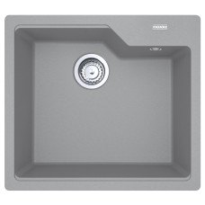 Мийка кухонна Franke Urban фраграніт, прямокут., без крила, 560х500х230мм, чаша - 1, врізна, сірий камень (1140701788)