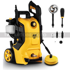 Мінімийка високого тиску 2E AquaClean 150plus 2000Вт 150бар 450л/год шланг 8м щітка патіо 8.84кг (2E-HPW2015PB)
