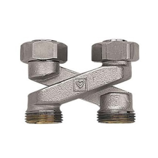 Вузол підключення радіатора 3/4"x3/4" ЗВ нижнє підключення HERZ