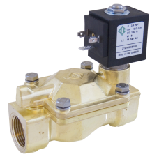 Клапан електромагн. 21W4KV250 НЗ, 1", Рвх-Рвих=0,2-16ат, Тмакс. =140С , 220В