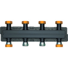 Meibes Колектор з чорної сталі до 3 опалювальних контурів (M66301.2)