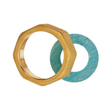 Meibes Накидна гайка в комплекті з ущільнювачем 1 1/2" для фланця 1" (M43.550D)