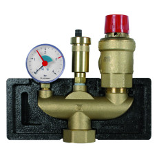 AFRISO 77628 WHK5 група безпеки котла 350кВт 3бар ізоляція