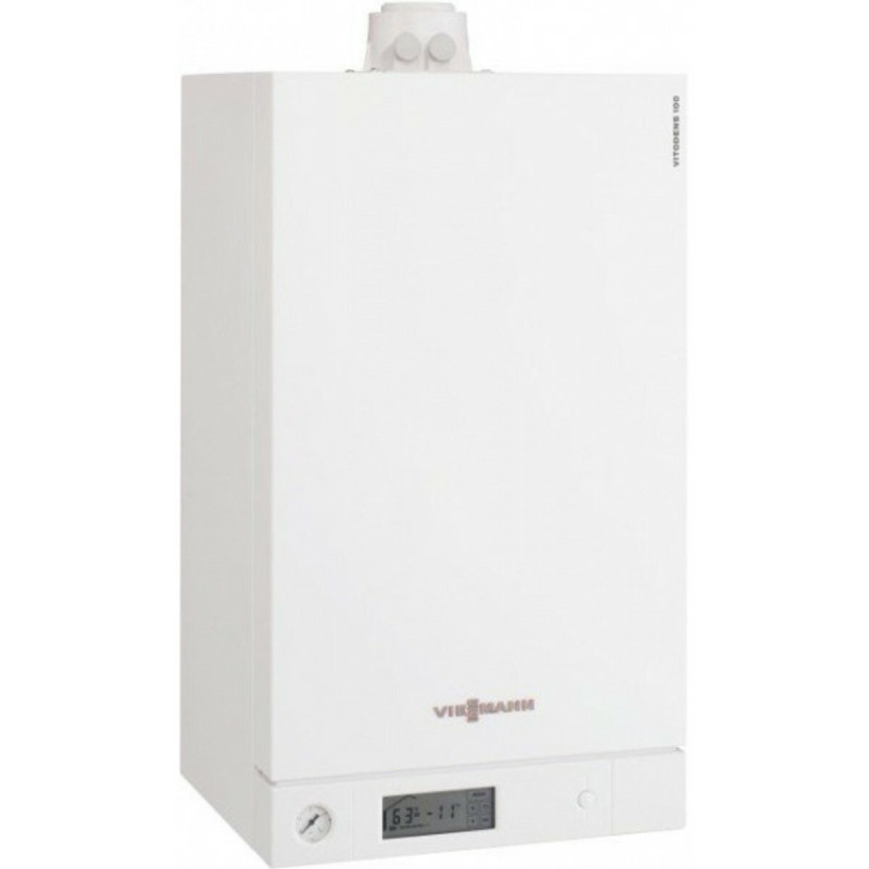 Viessmann Двоконтурний газовий конденсаційний котел Vitodens 100W 26 B1KC122 Kom (7570663)