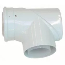 VAILLANT Концентрична кутова труба 87° з ревізією, 110/160 (0020106383)