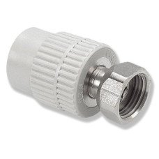 Wavin Перехід з мет. вставкою та НГ 25x3/4" (SZM02525XX)