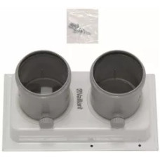 VAILLANT Адаптер для переходу з системи Ду 80/125 мм на систему Ду80/80 мм (303938)