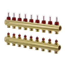 Колектор FHF 9+9, з витратомірами (088U0529)