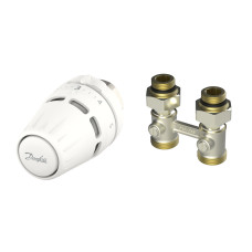 Danfoss Комплект термостатичний Regus M30x1.5 + RLV-KB 1/2" прямий (015G5308)