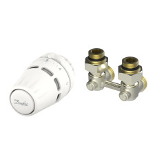 Danfoss Комплект термостатичний Regus RA + RLV-KB 1/2" кутовий (015G5309)