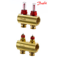 Колектор FHF 2+2, з витратомірами (088U0522)