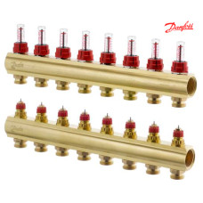 Колектор FHF 8+8, з витратомірами (088U0528)