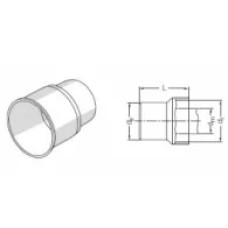 REHAU Патрубок для сифону RAUPIANO PLUS 110/100 (123914001)