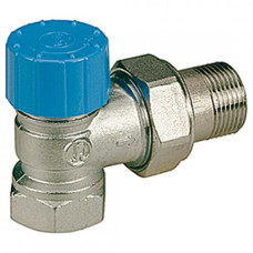 Кутовий термостатичний клапан з різьб. підключенням термоголовки, розмір 3/4 " (R401HX004)