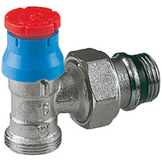 Кутовий термостатичний клапан з зовн. різьб., розмір 1/2 "x 18 (R411X034)