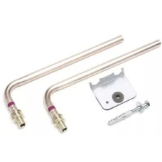 REHAU Комплект Г-трубок для підкл. радіатора (нержавіюча сталь 15х1, фіксуючий кутник), 20, 250 мм (266392001)