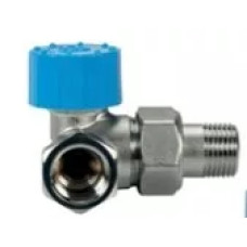 Кутовий термостатичний клапан 2-площинний з різьб. підключенням термоголовки, розмір 1/2 "- лев. (R403HX023)