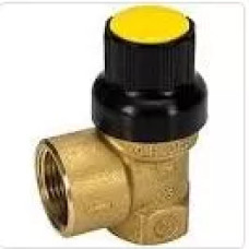 Запобіжний клапан для сонячних систем, розмір 1/2 "x 3/4" - 6 бар (R140CY009)