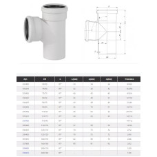 Ostendorf Трійник 87* 110/110мм (безшумний) (335400-05)