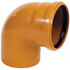 Ostendorf Коліно ПВХ, кут=87 град., D=110 мм (шт.) (220240-03)