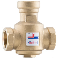 Трьохходовий термостатичний антиконденсаційний змішувальний клапан G1''1/2M, 55°C, Kv 9 Barberi (V14M3200B1)