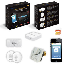 Tervix 4912614 Система захисту від потопу для розумного будинку ZigBee Water Stop на 1 трубу 1 1/4" (4912614)