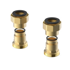 Meibes Комплект арматури для підключення гідрострілки, 1 1/2" ЗР х 1 1/2" ВР (M66356.9)