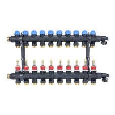 AFRISO 81270 Колектор ProCalida EF1 K 10 контурів, G1", 0,2-1,6 л/хв