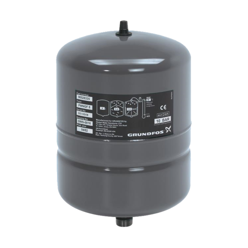 GRUNDFOS Бак мембранний GT-H-8 V G3/4 10 bar