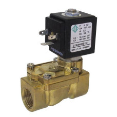 Клапан електромагн. 21WA4ZOЕ130 НO, 1/2", Рвх-Рвих=0,2-16 ат, Тмакс. =140С,  220В