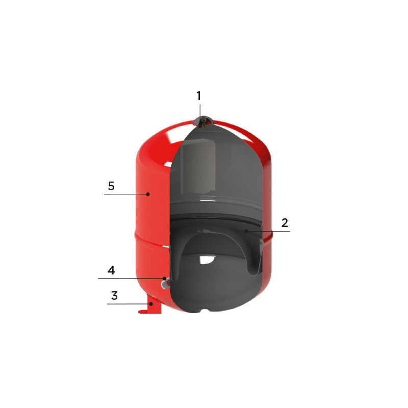 CIMM Розширювальний бак для сонячних систем Cimm SOLAR 12