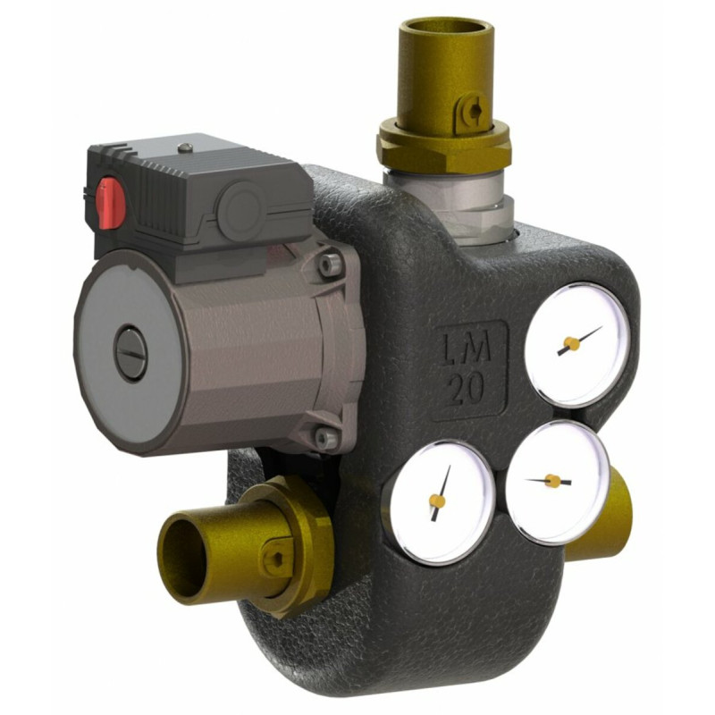 Laddomat Термозмішуючий пристрій 20, R25, 72*C (11201372)