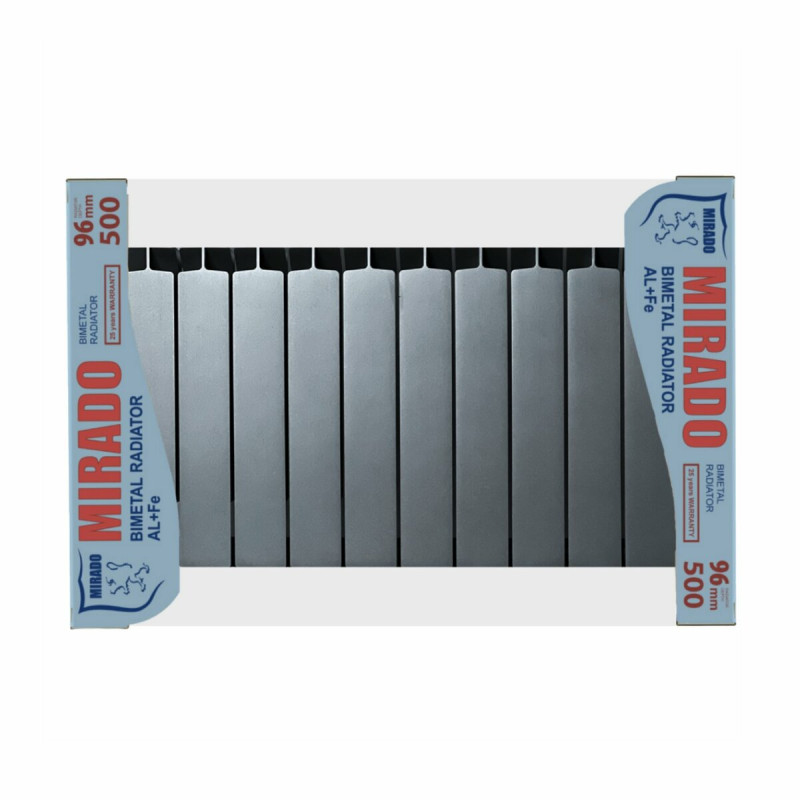 MIRADO 96/500 10 атм біметал silver (6555349)