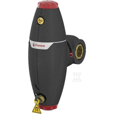 Flamco Форсований сепаратор повітря і бруду XStream Vent-Clean, ВР 1 1/2” , 10 бар, 120 гр.С. (11064)