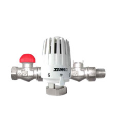 Термостатічеcкій комплект прямий HERZ Project TS-90-V 1/2 (V772363)