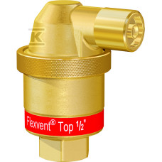 Автоматичний повітрявідвідник Flamco Flexvent Top 1/2" (без запірного клапану), PN10, 120 гр.С (28515)