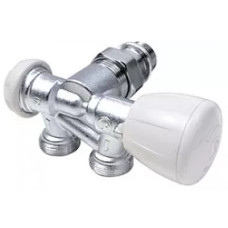 Мікрометричний термостатичний вузол для однотрубних систем правий, розмір 1/2 "x 18 (R357MX062)